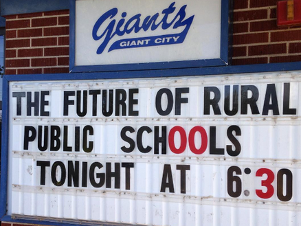 Giant City School Sign